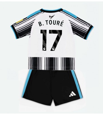 Newcastle United Bazoumana Toure #17 Replika Hemmatröja Barn 2026-27 Kortärmad (+ Korta byxor)
